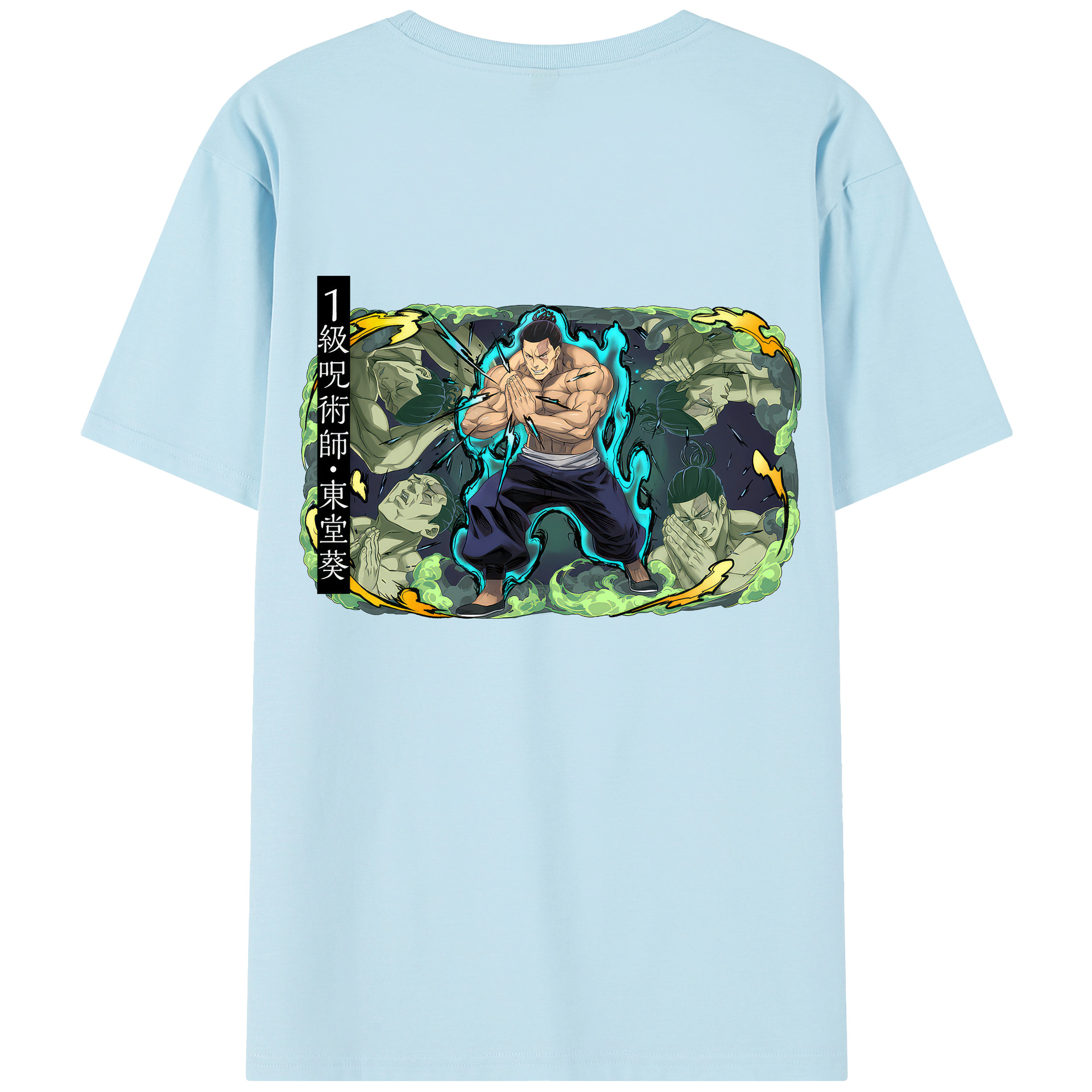 （画像用） 呪術廻戦 Jujutsu Kaisen 綿100％半袖Tシャツ（背面プリント）
